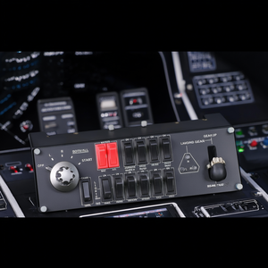 Panneau de commande Pro Flight noir 945 000012 Instrumentation pour simulateur de vol - Product Image 3
