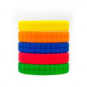 Nueva Pulsera de Silicona Europea y Americana con Diseño de Música, Estilo Hip Hop y Rock, Personalizable con Logotipo - Product Image 2