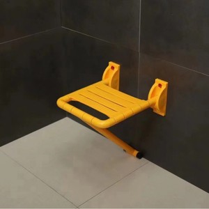 Oren <b>Folding</b> Shower <b>Stool</b> 410x350x450mm Plastic Bathroom Safety Equipment for Elderly - Product Image 4