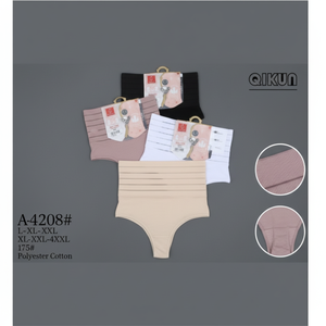 Calzon กางเกงสำหรับ faja thong เหล็กกระดูกตกแต่งบริษัทควบคุมร่างกายขนาด XL ยกก้นเอวฟังก์ชั่นลดน้ำหนักโลโก้ - Product Image 1