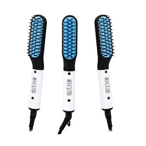 Pettine Professionale <span class=keywords><strong>per</strong></span> Lisciare la <span class=keywords><strong>Barba</strong></span> a Riscaldamento Rapido, <span class=keywords><strong>Spazzola</strong></span> Personalizzata <span class=keywords><strong>per</strong></span> Uomo - Product Image 2