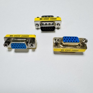 Chất lượng cao 15-pin <span class=keywords><strong>VGA</strong></span> nữ-<span class=keywords><strong>to</strong></span>-nữ nam-<span class=keywords><strong>to</strong></span>-nam âm thanh Video Adapter đồng kết nối Phụ kiện kết nối sản phẩm - Product Image 5