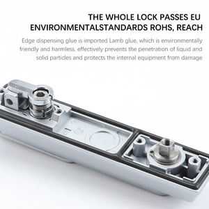 Kete MS840 Heavy Duty <strong>Electrical</strong> Box/Cabinet <strong>Door</strong> Lock Swing Handle <strong>Latch</strong> 3-Point Connecting Rod for Outdoor <strong>Panel</strong> Control - Product Image 6
