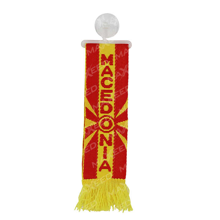 Mini Fanion Drapeau De Charleroi - Belgique - Pour Décoration De Voiture Ou Souvenir
