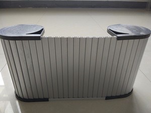 <span class=keywords><strong>Puerta</strong></span> Tambour para Autocaravana, 500 mm x 600 mm, PVC Plateado Sólido, Espirales Laterales, <span class=keywords><strong>Puerta</strong></span> <span class=keywords><strong>Enrollable</strong></span> - Product Image 4