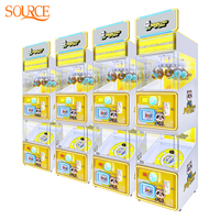 Machine de jeu d'arcade à grue à double couche, à monnayeur, pour la distribution de prix et de cadeaux, pour centre de jeux