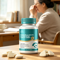 Comprimés à croquer personnalisés OEM à l'ester de lutéine pour la santé oculaire, anti-lumière bleue, à la myrtille, au zéaxanthine et au bêta-carotène