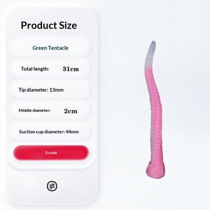 Dilatatore Anale a Forma di Tentacolo di Polpo Extra-Lungo, Extra-Grande e Extra-Spesso, Plug Anale in Silicone Liquido di Forma Irregolare, Giocattolo Sessuale - Product Image 6