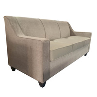 Canapé d'angle de luxe sur mesure de haute qualité pour hall d'hôtel, ensemble de 3 places, vente en gros d'usine