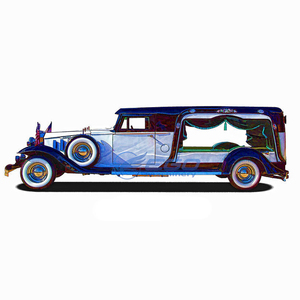 2025 Superlimousine funéraire de haute qualité, voiture funéraire, autocar funéraire, cercueil mobile classique pour événements spéciaux - Product Image 2