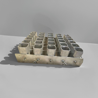 Support de Présentation Pliable et Réglable en Alliage pour Tubes de Mortiers d'Artifice (25, 30 ou 35 Coups)