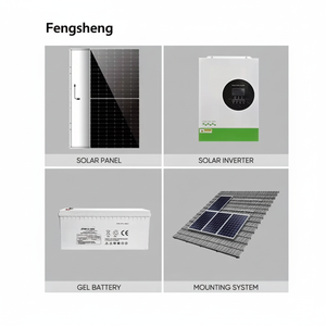 Sunpal Off Grid Hybrid Solar <b>Energy</b> <b>Storage</b> <b>System</b> Kit 5KW 10KW 15 20KW 30KW 10KVA All in One Power for Home SP5-50KW3-HY Monocr - Product Image 4