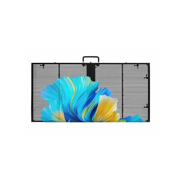 Outdoor Indoor Glass Transparent LED Film Display Transparent Panels Led Strip Display Screen  Transparent Led Display