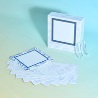 Cartes en papier mat imprimées sur mesure, cartes fantaisie et d'affirmation positive avec boîte magnétique, cartes de jeu de société
