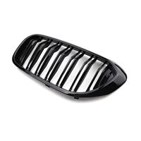 Grille de calandre double lamelles style M5 personnalisée en plastique ABS, ajustement direct aérodynamique pour BMW Série 5 G30 (avant 2018-2020)