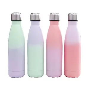 Coco Good Price insulated Outdoor Sport Drink Cola Shaped Stainless Steel Water Bottles For Sport and Outdoor