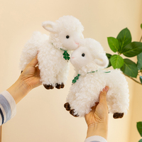 Peluche tendance et populaire, adorable, en forme de trèfle à quatre feuilles, en fausse fourrure bouclée douce, pour enfant, compagnon câlin pour la chambre d'enfant