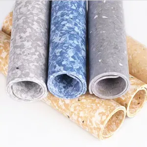 Chất lượng cao chống trượt phòng tập thể dục lối vào linoleum đồng nhất gạch PVC sàn sang trọng Vinyl PVC thương mại tầng Mat