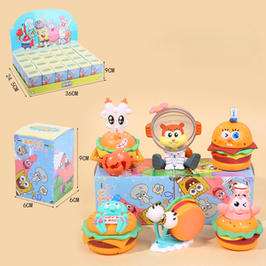 Statuette Blind Box di <span class=keywords><strong>Mr</strong></span>. Krabs, Merchandise Anime, Modelli da Collezione di Tendenza, Regali di Compleanno, Decorazioni da Scrivania, Giocattoli per Feste a Tema Burger, Estrazioni a Sorpresa - Product Image 6