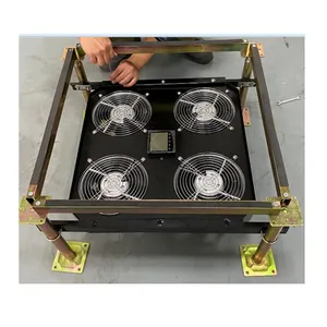 air flow tile with fans raised floor cooling system data room center ventilation panel raised floor fan