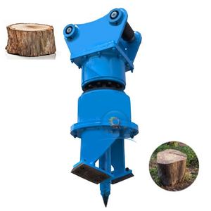 Gran oferta de maquinaria forestal, excavadora, amoladora de tocón de árbol, cepilladora de corte de raíz resistente, accesorio de barrena - Product Image 2
