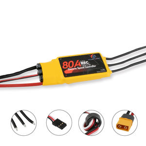 Controlador de Velocidad <span class=keywords><strong>ESC</strong></span> Sin Escobillas Flashhobby Spaceman <span class=keywords><strong>80A</strong></span> 5V/7A BEC 2-6S para Avión, Quadcopter, Carreras, Electrodomésticos, Ventilador de Barco - Product Image 5