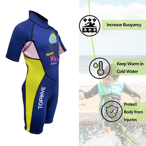 Suministro de China, trajes húmedos de buceo de manga corta para niños, traje de <span class=keywords><strong>neopreno</strong></span> elástico suave de 3mm, traje de <span class=keywords><strong>surf</strong></span> para niños - Product Image 2