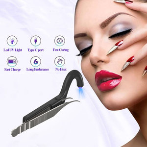 Đèn UV mini gắn kẹp 2025, có thể điều chỉnh, dùng cho nối mi, làm khô keo nhanh 2-4 giây, không dây, di động - Product Image 1