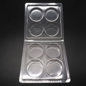 Tùy chỉnh vỏ sò rõ ràng bản lề Khoang nhựa khay cho sô cô la đóng gói với ngăn kẹo nhựa container - Product Image 2