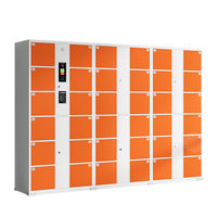 Casiers de rangement électroniques à reconnaissance faciale, armoire de rangement intelligente pour supermarchés et centres commerciaux, casier à téléphone portable en libre-service