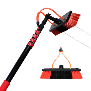 <span class=keywords><strong>Panneau</strong></span> <span class=keywords><strong>solaire</strong></span> écologique EAST de 7,5 m et perche de <span class=keywords><strong>nettoyage</strong></span> de fenêtres alimentée en eau, poignée télescopique en aluminium personnalisée de 4,4 m CN;ZHE - Product Image 1
