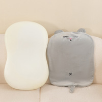 Haute qualité cochon en peluche peaux oreillers doux chat coussin PP coton remplissage couette pour bureau sieste gros cadeau promotionnel