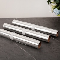Papier aluminium jetable de qualité alimentaire, robuste et épaissi, pour four et friteuse à air ; idéal pour griller et cuire au four
