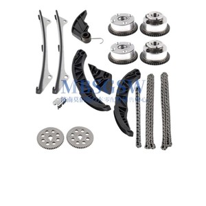 Kit de chaîne de distribution pour Hyundai 243123C100, pièces de moteur 3.5L avec pignons et guides - Product Image 1