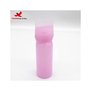 Mixed Procurement Low Price New Style 160ML Hair Dye Bottle Graduated Scale Styling Coloring Tools Hair Dye Bottle with Comb - Product Image 6