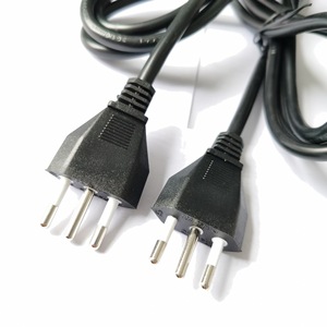 Cable de extensión italiano de 1 toma, 16 A, cable de PVC, conector macho CEI, conector hembra IEC, para electrodomésticos. - Product Image 4