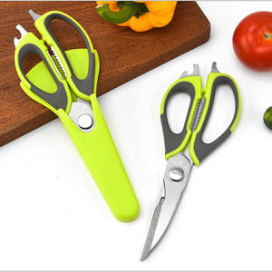 กรรไกรครัวอเนกประสงค์ สแตนเลสอย่างดี สำหรับตัดไก่ ตัดก้างปลา อุปกรณ์บาร์บีคิว ผลิตที่เมืองหยางเจียง - Product Image 4