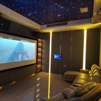 Panneaux de plafond ciel étoilé Planches acryliques éclairées par LED Modèles personnalisables Home cinéma Pépinière Éclairage d'ambiance romantique