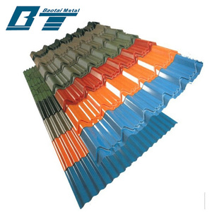 <span class=keywords><strong>Panneau</strong></span> de toit en <span class=keywords><strong>zinc</strong></span> ASTM A653 Dx51d Z275 Gi PPGI PPGL Galvalume Tôle ondulée en métal galvanisé prépeinte - Product Image 4