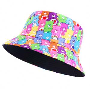 Venta al por mayor bajo Moq sombrero de cubo logotipo personalizado patrón adultos al aire libre gorras de pescadores - Product Image 1