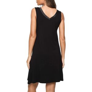 Camisón de Bambú y Viscosa Personalizado para Mujer, sin Mangas, Cuello en V, Ligero, Talla S 4XP - Product Image 4