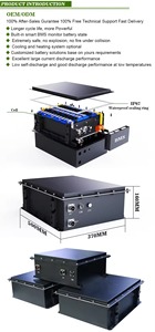 แบตเตอรี่ลิเธียมไอออน 51.2V 280Ah สำหรับมอเตอร์ทรอลลิ่งทางทะเล พร้อมระบบอัจฉริยะ สำหรับเรือยอชท์ - Product Image 4