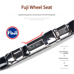 Lurekiller Lure Killer 4,25 m 100-250g o 150-350g Japón Fuji parte carbono fundición larga pesca telescópica <span class=keywords><strong>Surfcasting</strong></span> Surf Rod - Product Image 3