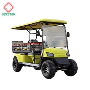 Ambulancia de Emergencia Profesional con Camilla, Mini Ambulancia Eléctrica, Carro de Golf y Buggy Médico para Personas con Discapacidad - Product Image 4