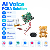 Solution de module de modèle IA AISK pour jouet en peluche IA avec chat vocal, compagnon émotionnel, personnage personnalisé ChatGPT Gemini Custom