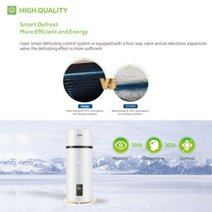 Réservoir de chaudière en émail <span class=keywords><strong>100l</strong></span> Système de chauffage hydronique hybride résidentiel <span class=keywords><strong>Chauffe</strong></span>-<span class=keywords><strong>eau</strong></span> à pompe à chaleur tout-en-un - Product Image 4