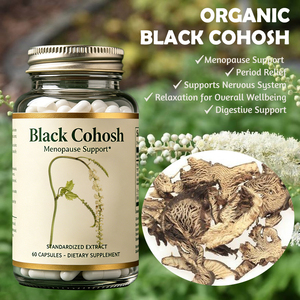 Cápsulas de Cohosh Negro de Marca Privada OEM, Equilibrio Hormonal Femenino, Apoyo para la <span class=keywords><strong>Menopausia</strong></span> - Product Image 2