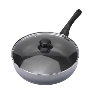 Good Quality 26cm Saute Pan Wholesale Non Stick Skillet Frying Pans With Lid