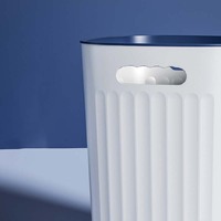 DS5554 Poubelles en plastique pour salle de bain chambre bureau poubelle conteneur rectangulaire poubelle poubelles poubelle poubelle