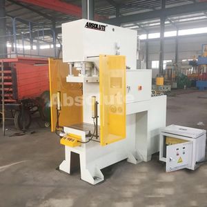 Prensa hidráulica de 50 toneladas: cuatro columnas, cuero, chatarra, bomba de baño, tapa de registro de plástico - Product Image 2